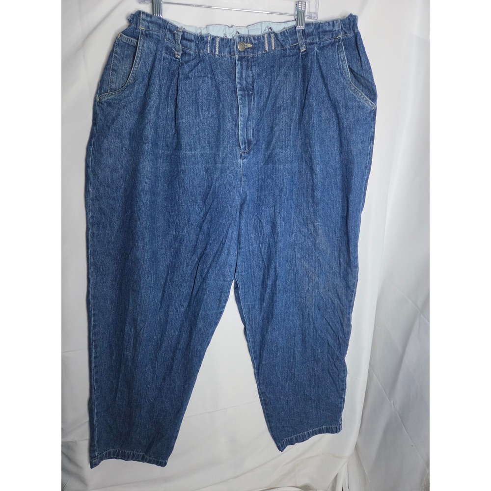 Cherokee Jeans Women  Blue Medium Relaxed High Tapered
